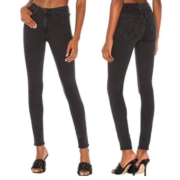 Mother High Waisted Looker in Dancing In The Dark - Picture 14 of 16